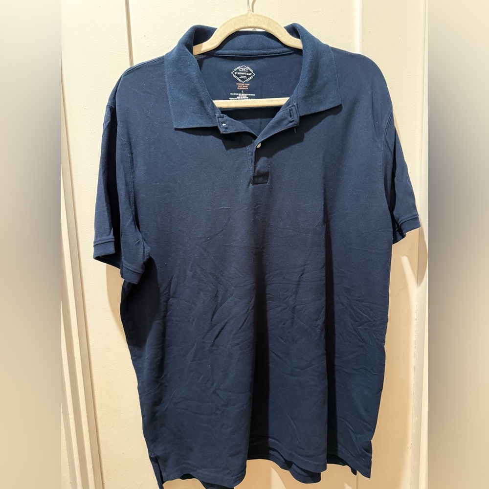 St. John Collection Deep Blue Polo Shirt